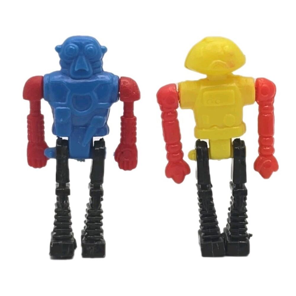 Vintage 2 Alox Tharx Robots Intergalactic Wars‎ 1970's Sku 324